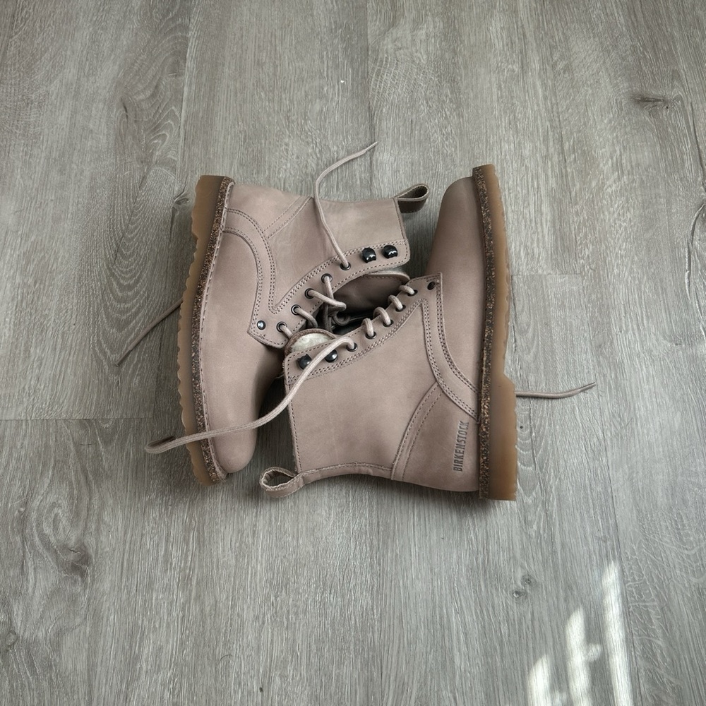 Suede Birketnstock boots